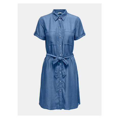 JDY Košeľové šaty Jasper 15312440 Modrá Regular Fit