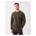 LC Waikiki Men's Crew Neck Long Sleeve Fleece Sweatshirt