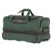 Travelite Basics Wheeled duffle S Dark green