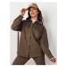 Women's transitional jacket VELARA brown Dstreet