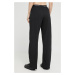 Bavlnené pyžamové nohavice Calvin Klein Underwear čierna farba, bavlnená, 000QS6948E