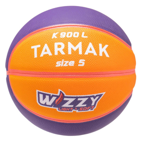 Basketbalová lopta K900 Wizzy oranžovo-fialová TARMAK