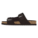 Tommy Hilfiger Šľapky - CORK SUEDE BUCKLE SANDAL hnedé