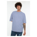 Trendyol Lilac Oversize/Wide Cut 100% T-Shirt