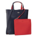 Lacoste Kabelka Vertical Shopping Bag NF2991AA Tmavomodrá