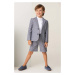 Detské krátke nohavice Mayoral šedá farba, nastaviteľný pás