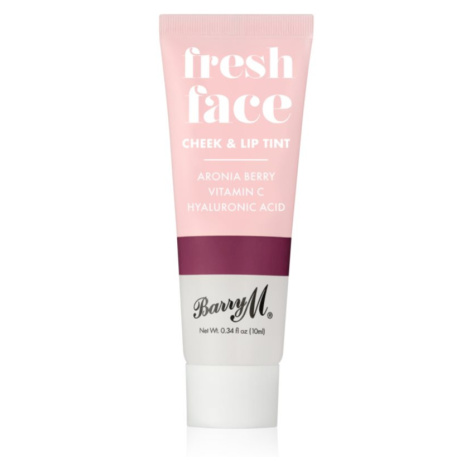 Barry M Fresh Face multifunkčné líčidlo na pery a tvár odtieň Deep Rose