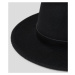 Klobúk Karl Lagerfeld K/Signature Fan Fedora Hat Black