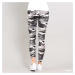 Legíny Urban Classics Ladies Camo Leggings Camo White