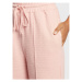 American Vintage Teplákové nohavice Ellan ELLA05AH22 Ružová Loose Fit