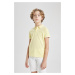 DEFACTO Boys Pique Short Sleeve Polo T-Shirt