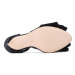 Custommade Sandále Marita Velvet 998620031 Čierna