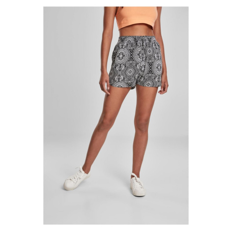 Women's AOP Viscose Resort Shorts Urban Classics