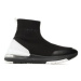 Calvin Klein Jeans Sneakersy Sporty Run Comfair High/Low Freq YM0YM00631 Čierna