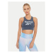 Reebok Top Big Logo Cotton Bralette 100076022 Sivá Slim Fit