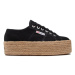 Superga Espadrilky 2790 Rope S51186W Čierna