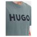 Hugo Tričko Dulivio 50467556 Zelená Regular Fit