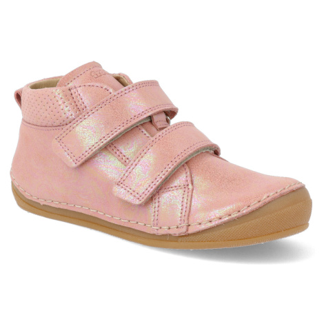 Barefoot členková obuv Froddo - Flexible Pink shine ružová