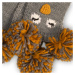 Šál zimná pletená, Minoti, OWL 13, šedá