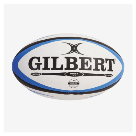 Lopta na rugby Omega veľkosť 5 modrá Gilbert