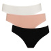 DEFACTO Fall In Love Ribana 3-Pack Slip Panties