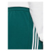 Adidas Športové kraťasy Essentials French Terry 3-Stripes IS1342 Zelená Regular Fit