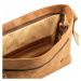 Vasky Toby Caramel - Dámska i pánska kožená taška svetlohnedá, ručná výroba