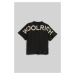 Tričko Woolrich Trail Logo T-Shirt Black