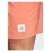 Adidas Plavecké šortky Short Length Solid Swim Shorts HT2162 Oranžová Regular Fit