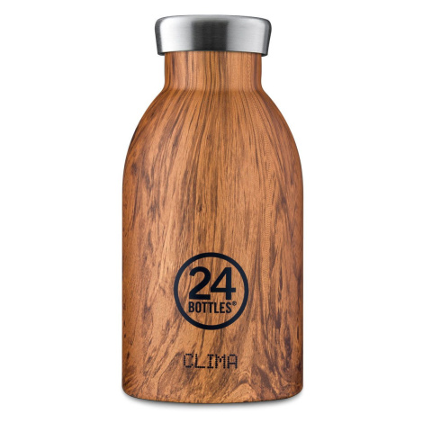 24bottles - Termo fľaša Clima Sequoia Wood 330ml Clima.330.Sequoia.Wood-SequoiaWoo,