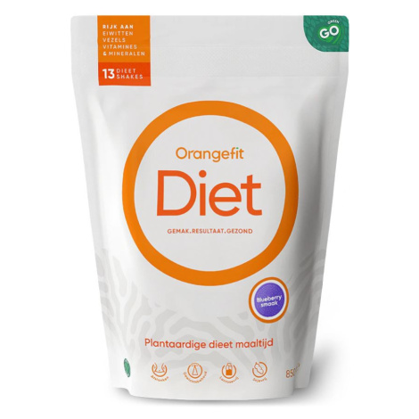 Orangefit Diet, náhrada stravy, borůvka, 850 g