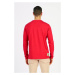 Tričko La Martina Man T-Shirt L/S Jersey Červená