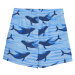 Chlapčenské plavky COLOR KIDS Swim Shorts - AOP-7553-Azure Blue