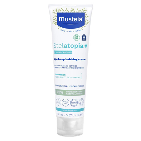 Mustela Stelatopia plus Krém na doplnenie lipidov 150ml