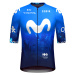 GOBIK Cyklistický dres s krátkym rukávom - INFINITY MOVISTAR TEAM 2024 - modrá/biela