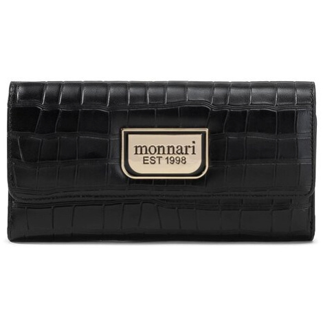 Monnari Veľká dámska peňaženka PUR0210-020 Čierna