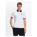 North Sails Polokošeľa Graphic 692400 Biela Regular Fit