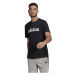 adidas LIN SJ T Pánske tričko, čierna, veľkosť