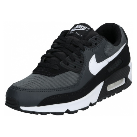 Nike Sportswear Nízke tenisky 'Air Max 90'  sivá / čierna / biela