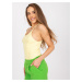 Žltý crop top Mariana -EM-TP-585.78-yellow