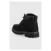 Detské zimné topánky Levi's čierna farba