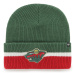 Minnesota Wild zimná čiapka Split Cuff 47 CUFF KNIT Dark Green