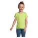 SOĽS Cherry Dievčenské tričko s krátkym rukávom SL11981 Apple green