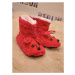 Detské červené papuče HAVHAV