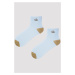 Dámske ponožky s lurexovým vzorom SB028