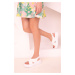 Soho White Women's Sandals 17836