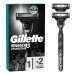 Gillette Mach3 Charcoal Strojček + 2NH