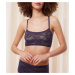 Dámska podprsenka Smart Deco Bralette - SKYLINE - fialovomodrá 6582 - TRIUMPH 02