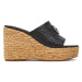 Guess Espadrilky Elsia FLGELA ELE04 Čierna