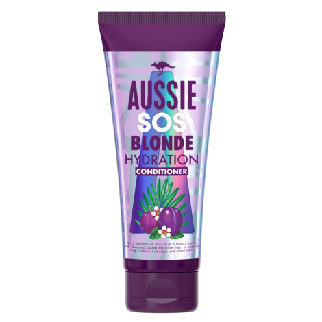 Aussie SOS Blonde Kondicionér Fialový hydratačný 200ml